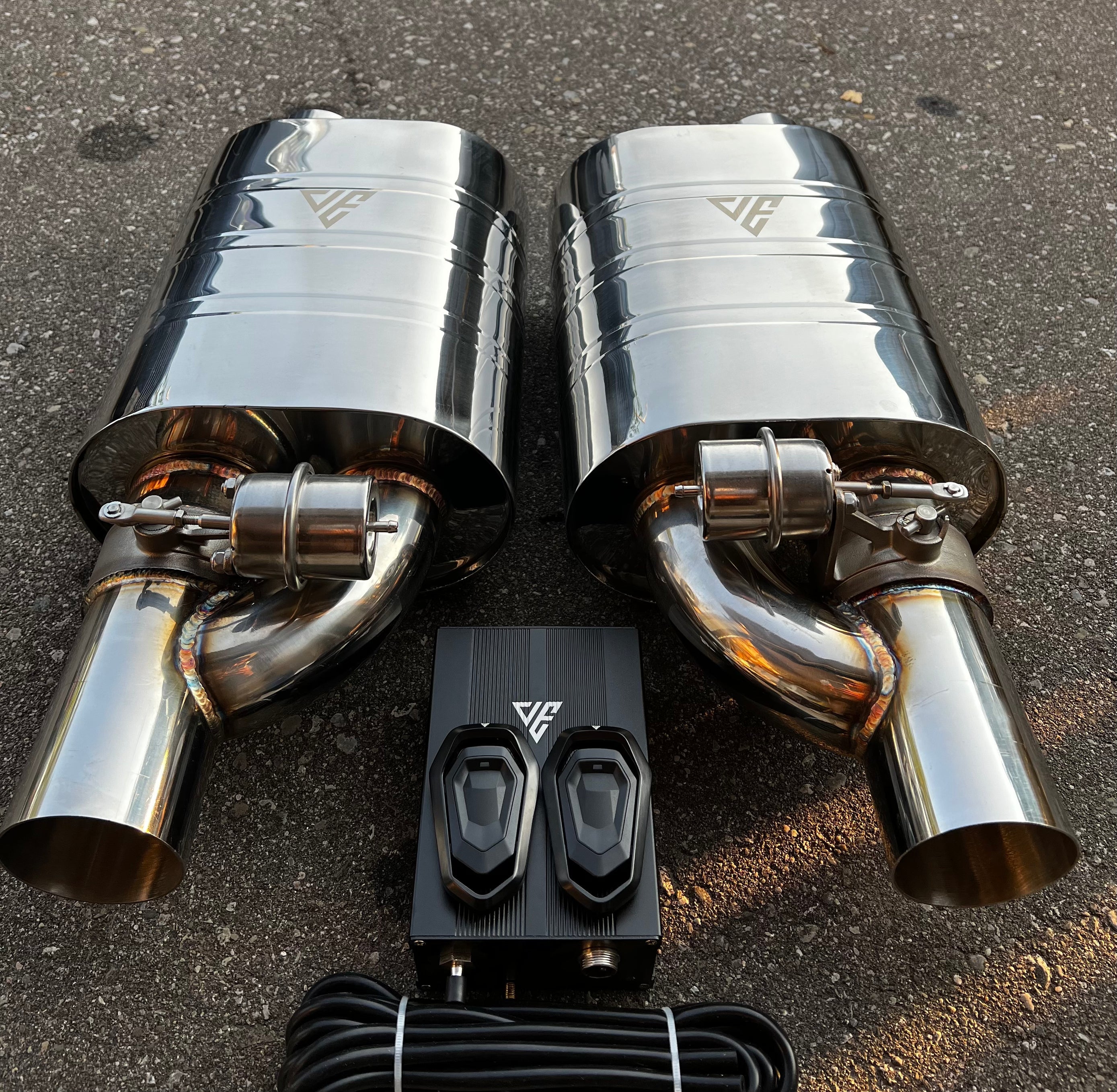 Universal Valve Mufflers Valved Exhausts