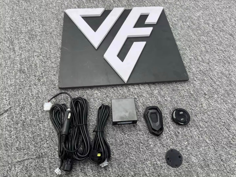 Electric Valve Remote Kit with button