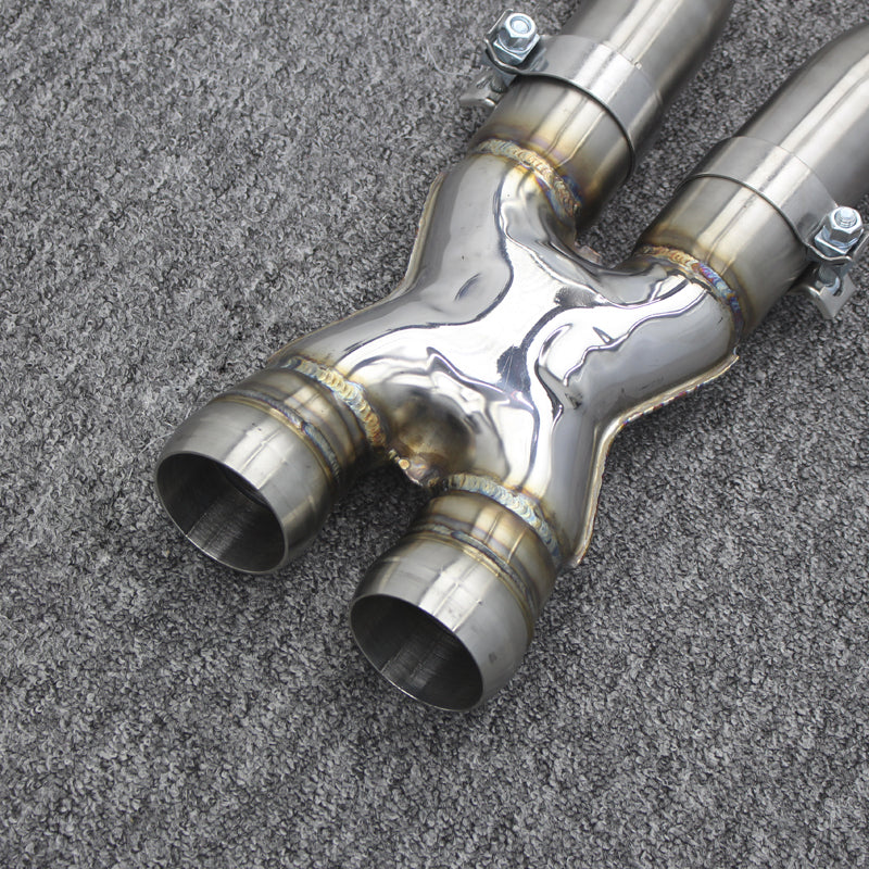 S63 AMG Catless Downpipes