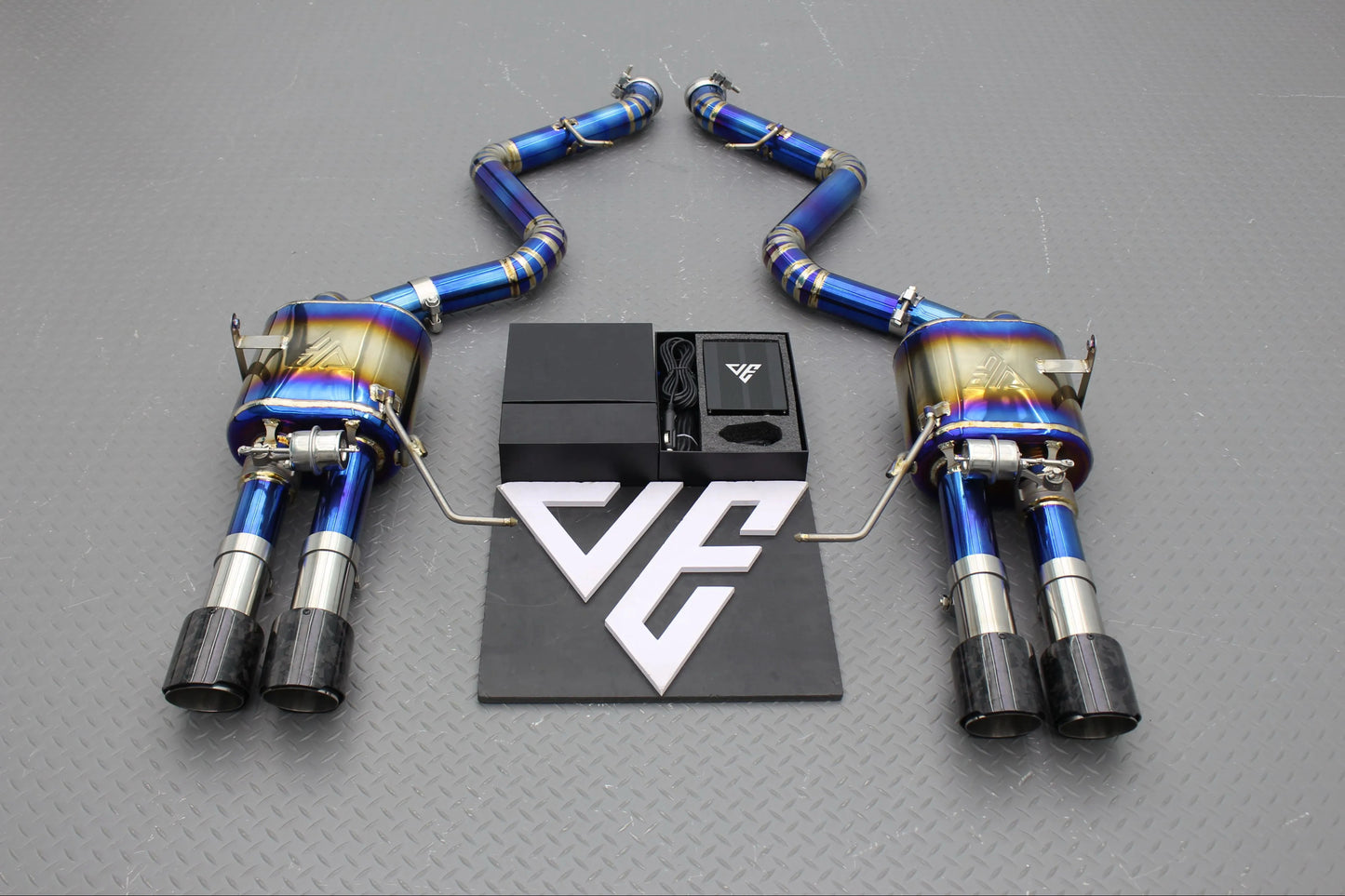 BMW M3 E9X Valved Axle Back Exhaust