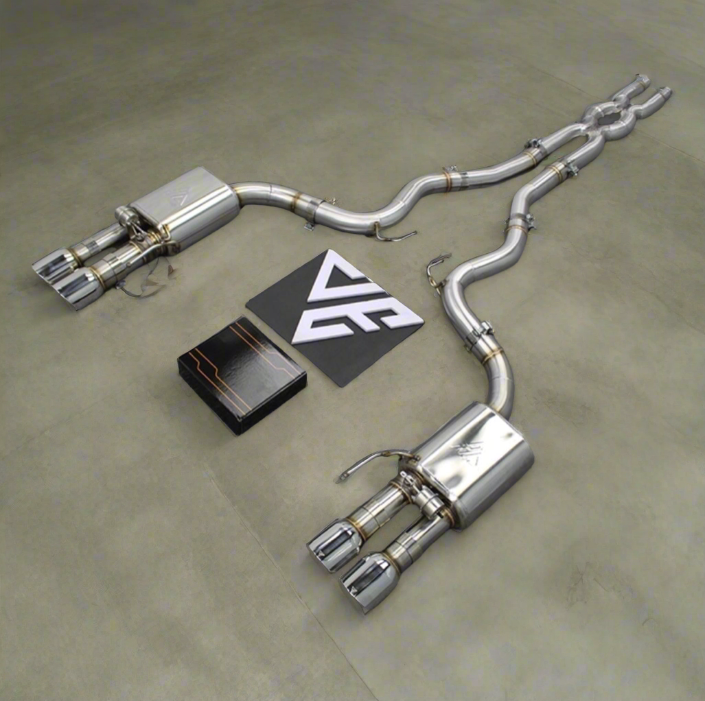 S650 Ford Mustang GT Valved Cat Back Exhaust