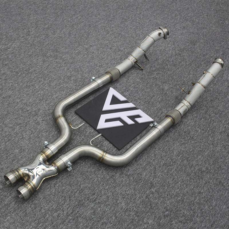 S63 AMG Catless Downpipes