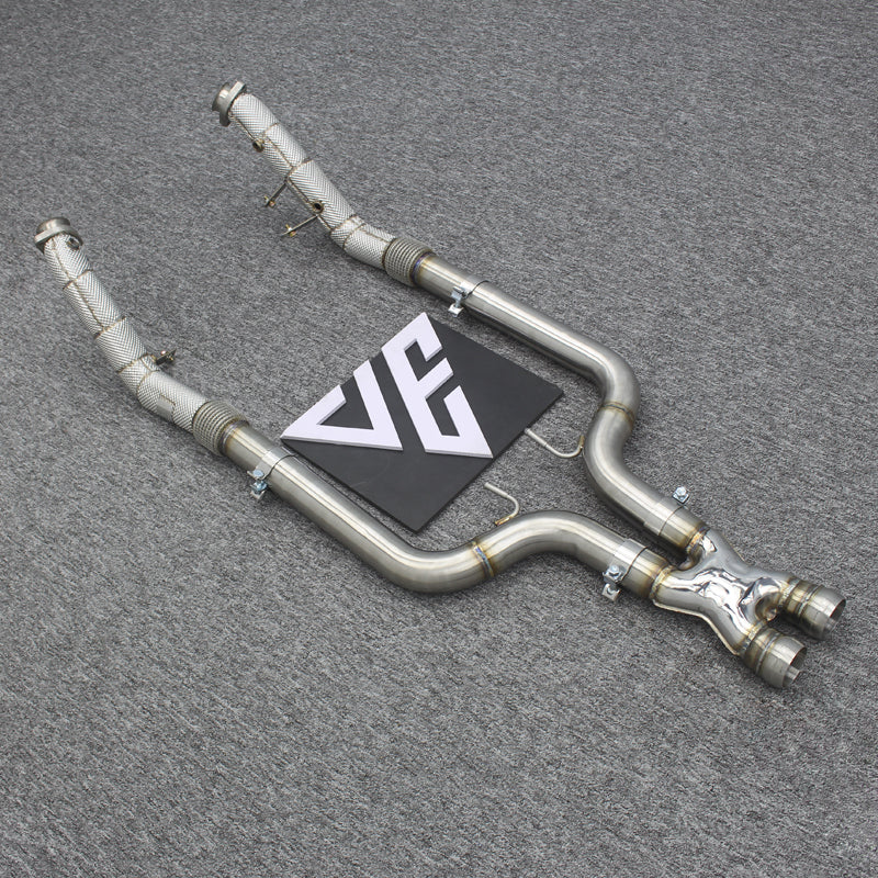 S63 AMG Catless Downpipes