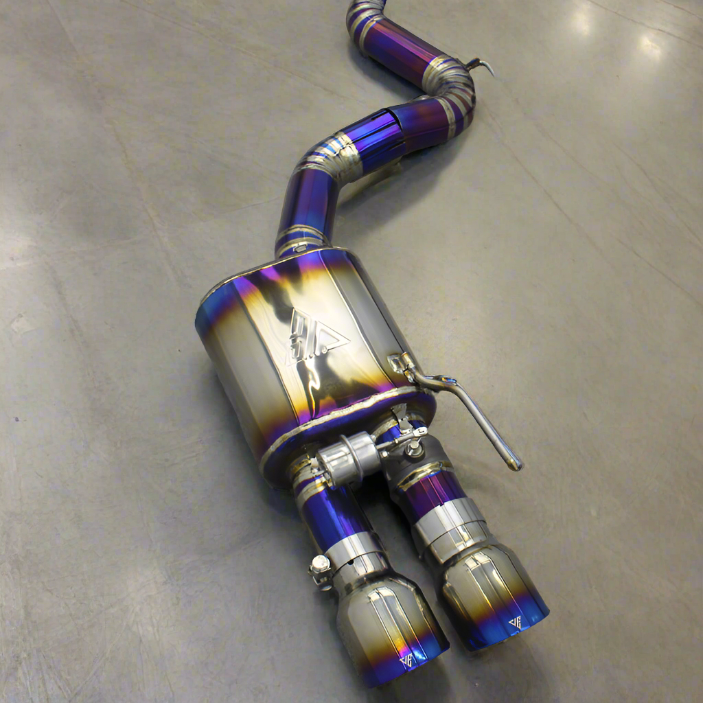 S650 Ford Mustang GT Valved Cat Back Exhaust