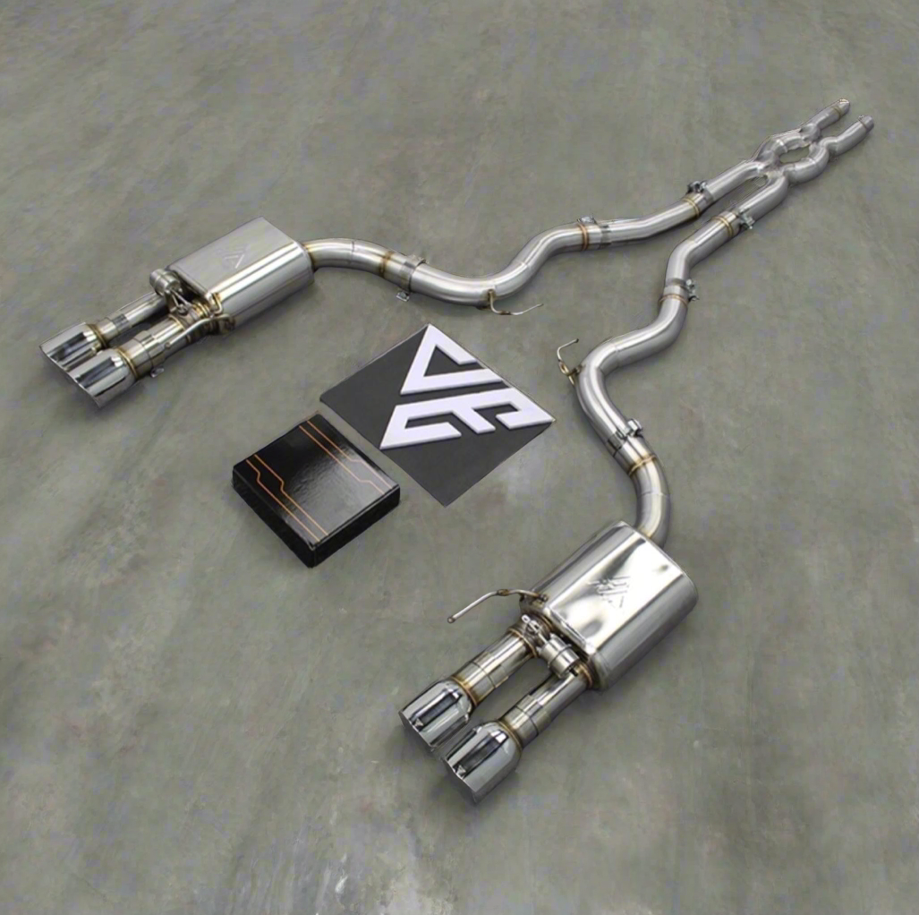 S550 Ford Mustang GT Valved Cat Back Exhaust