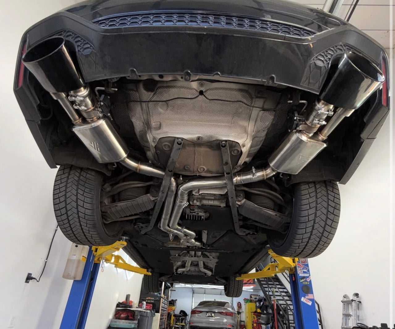 Audi RS7 Valved Catback