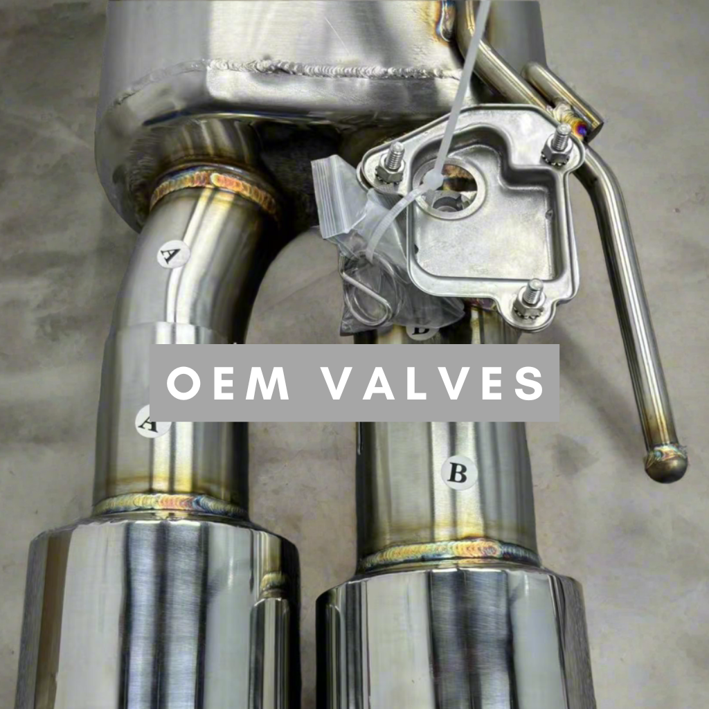 S550 Ford Mustang GT Valved Cat Back Exhaust