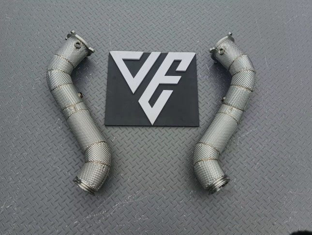 McLaren 720s Valved Exhaust + Free Flow Front Pipes