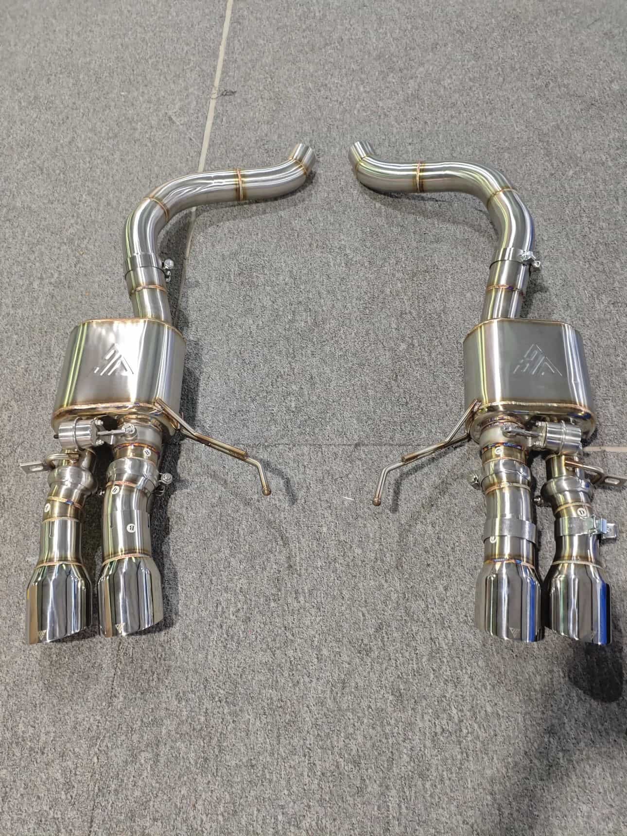 Chevrolet Corvette C7 Valved Exhaust System