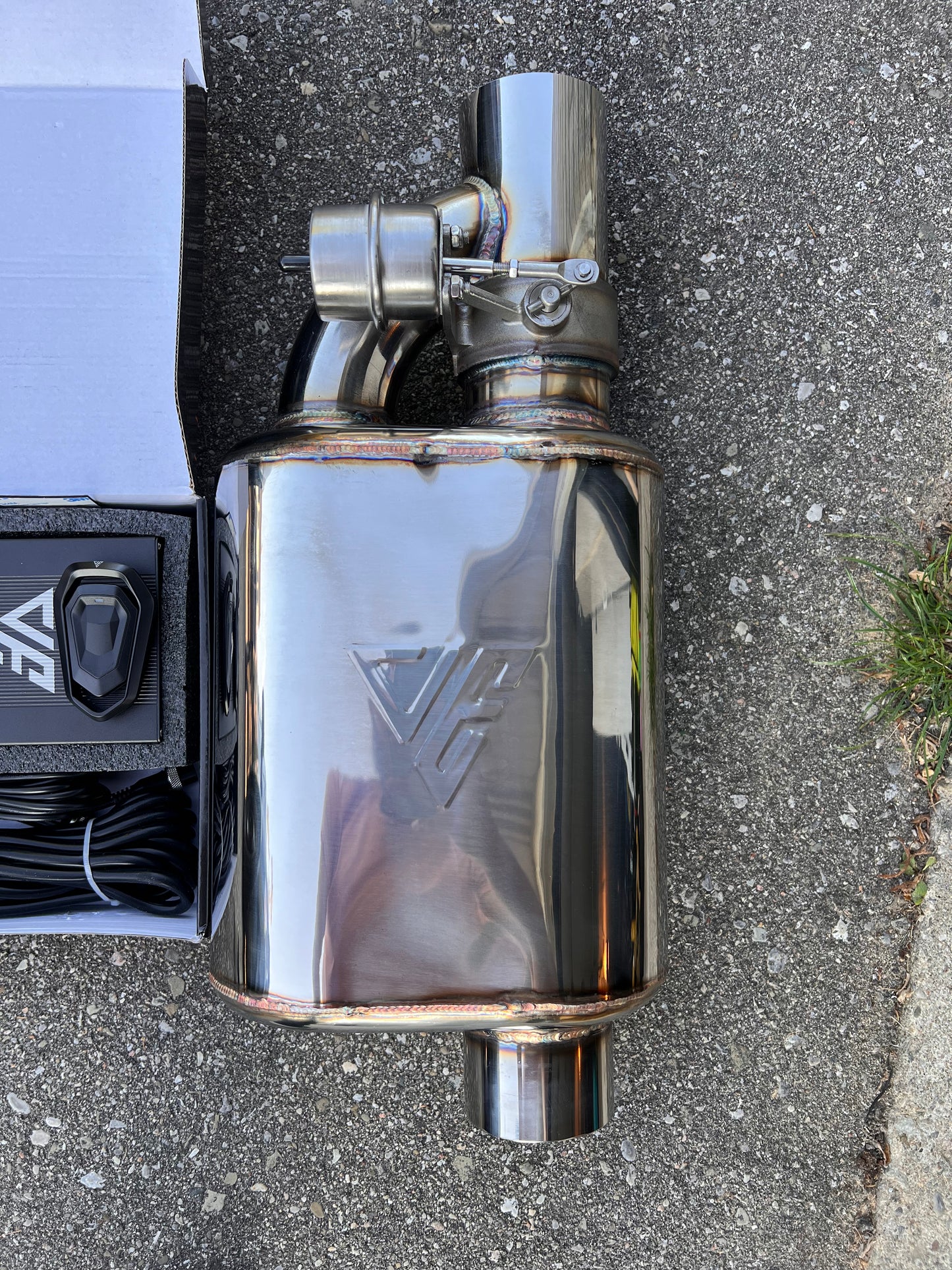 Universal Valve Muffler With Remote and Module