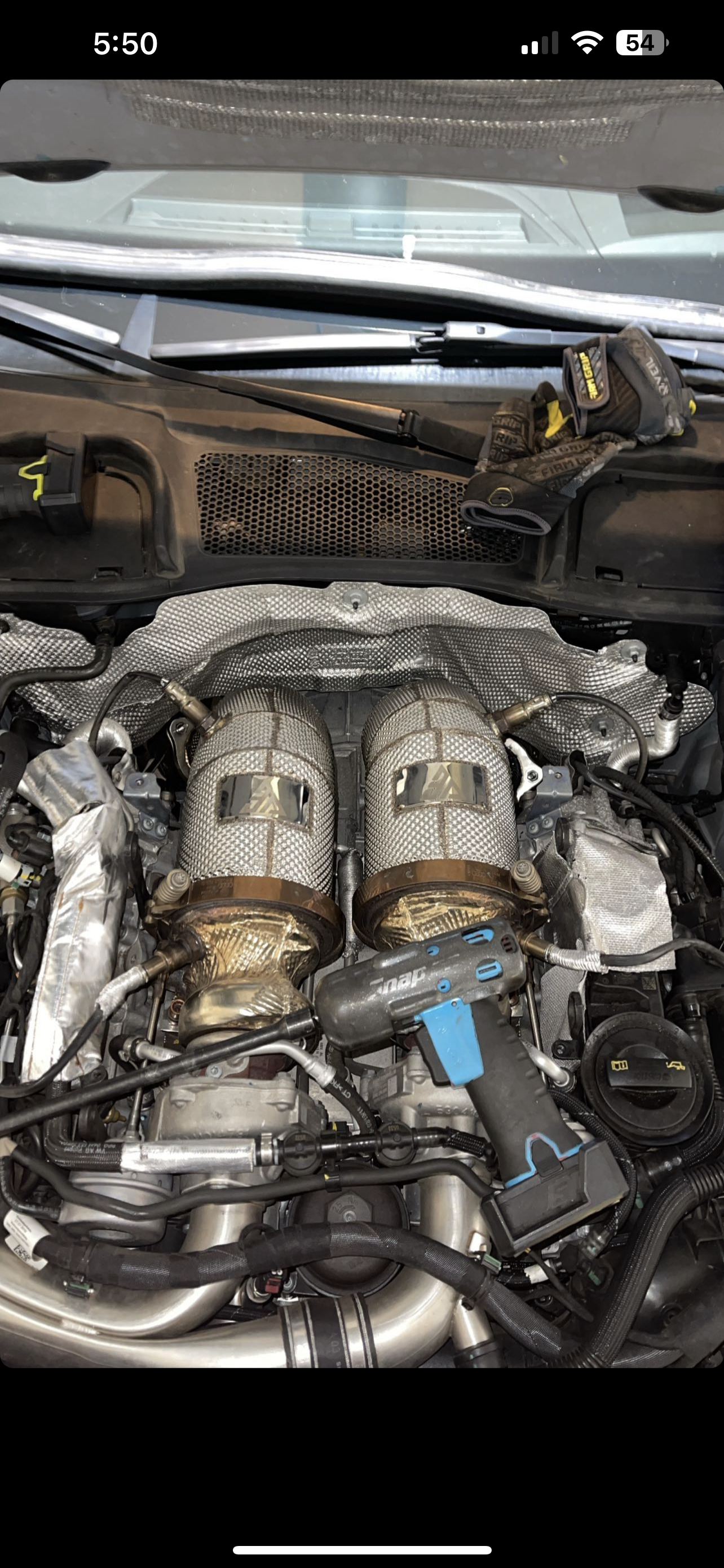 RS5 Downpipe