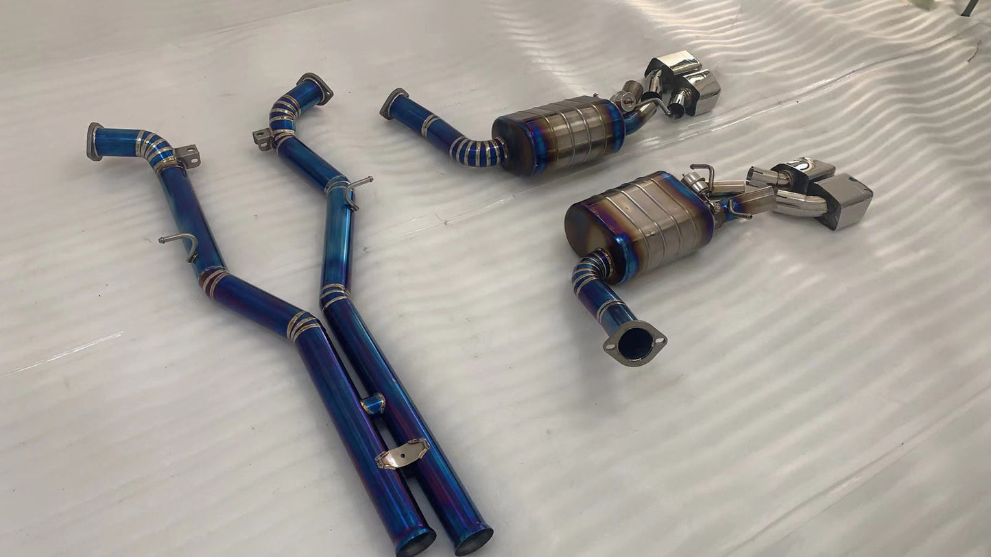 Mercedes CLS63 Valved Catback