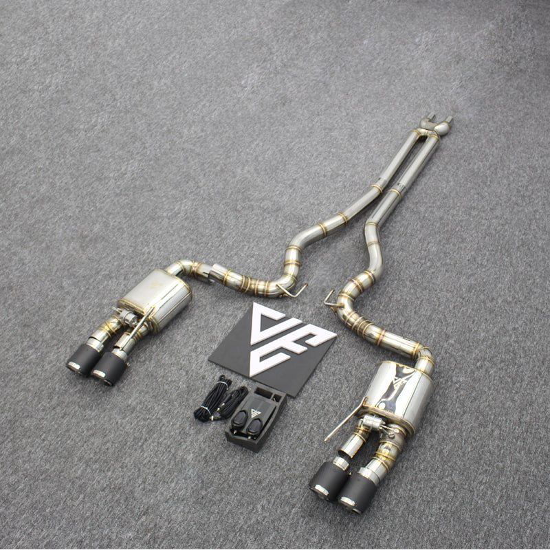 S550 Ford Mustang GT Valved Cat Back Exhaust