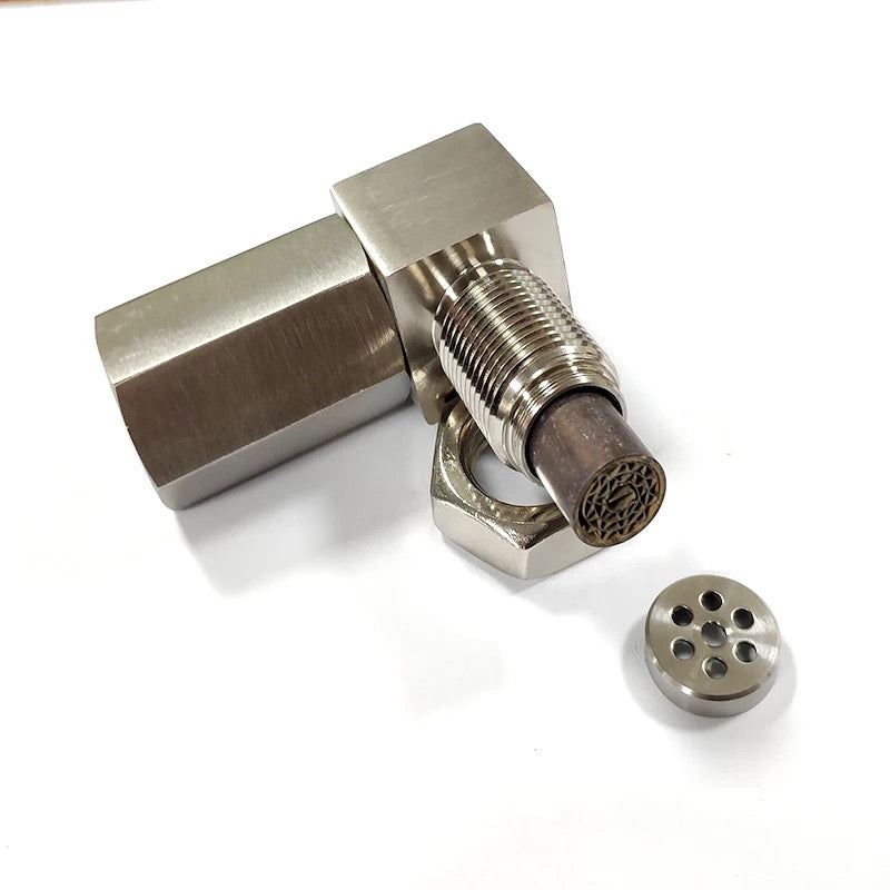 O2 Sensor Spacer M18X1.5 90 Degree Universal CEL Bung Fix Check Engine Light