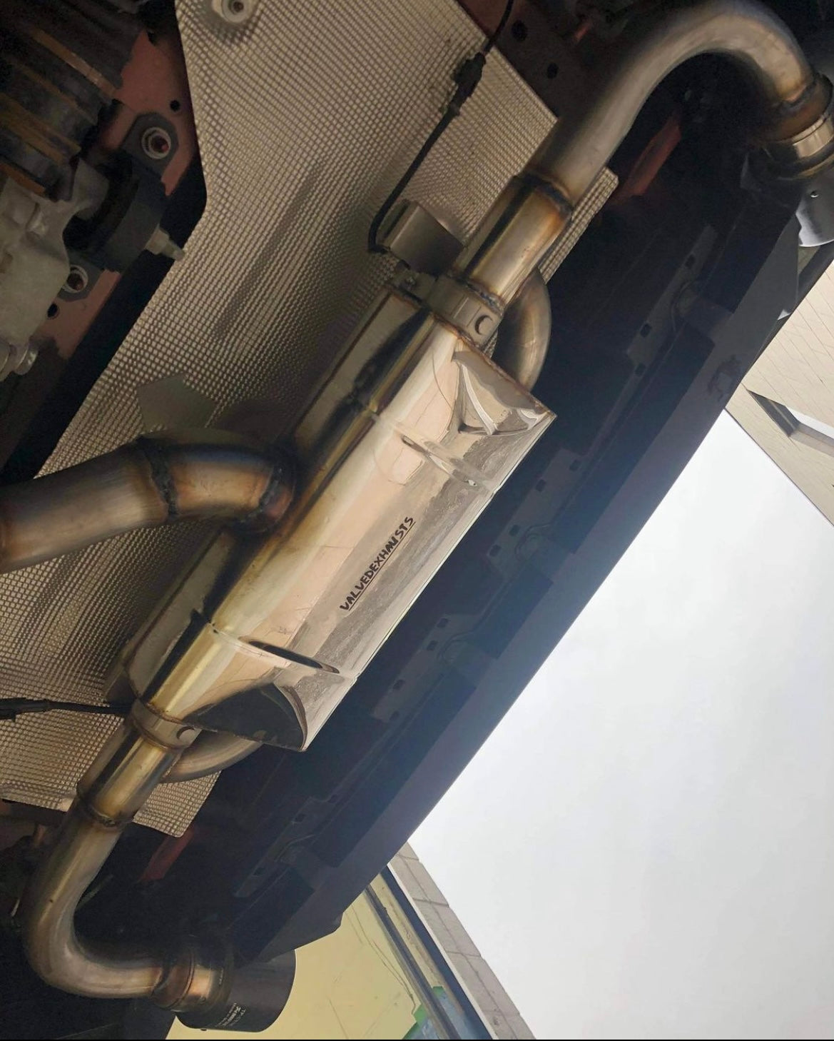 T Style Valve Muffler Exhaust With Remote and Module
