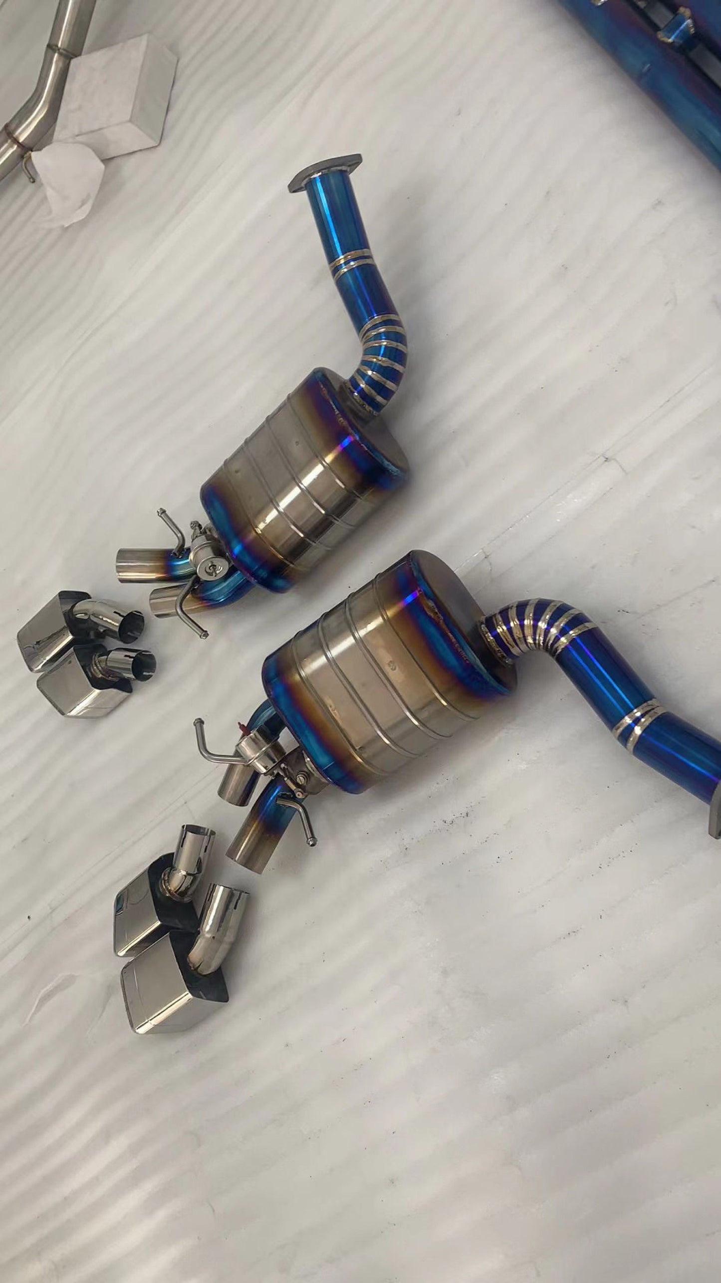 Mercedes CLS63 Valved Catback