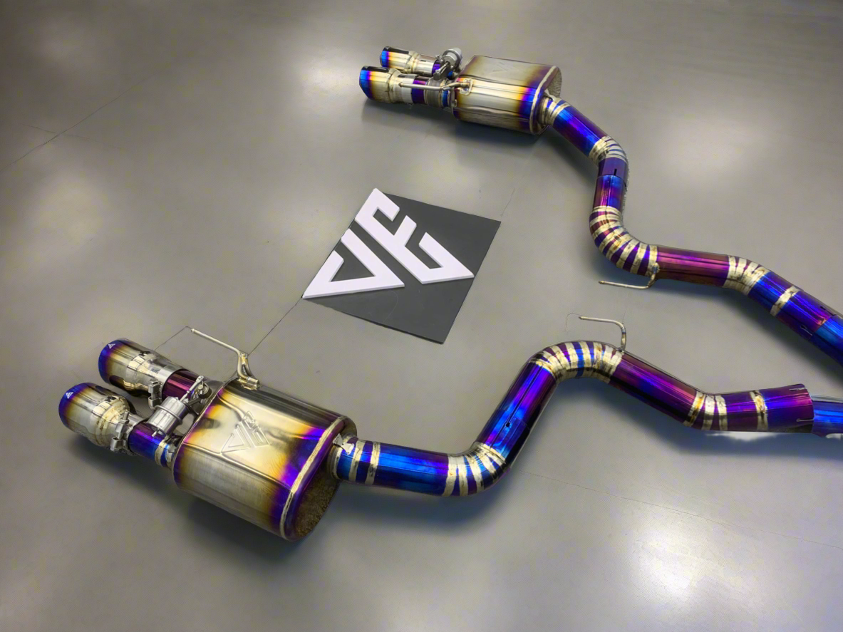 S550 Ford Mustang GT Valved Cat Back Exhaust