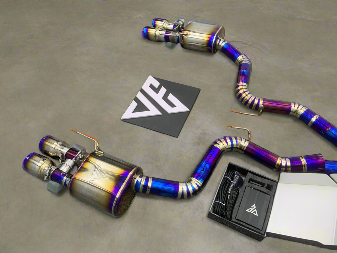 S650 Ford Mustang GT Valved Cat Back Exhaust