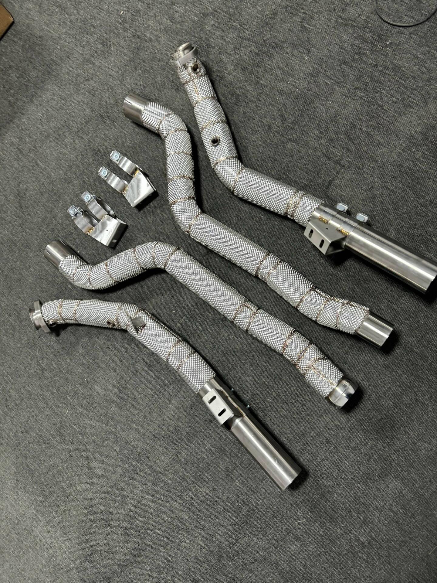 CLS63 / CLS63S Catless Downpipes