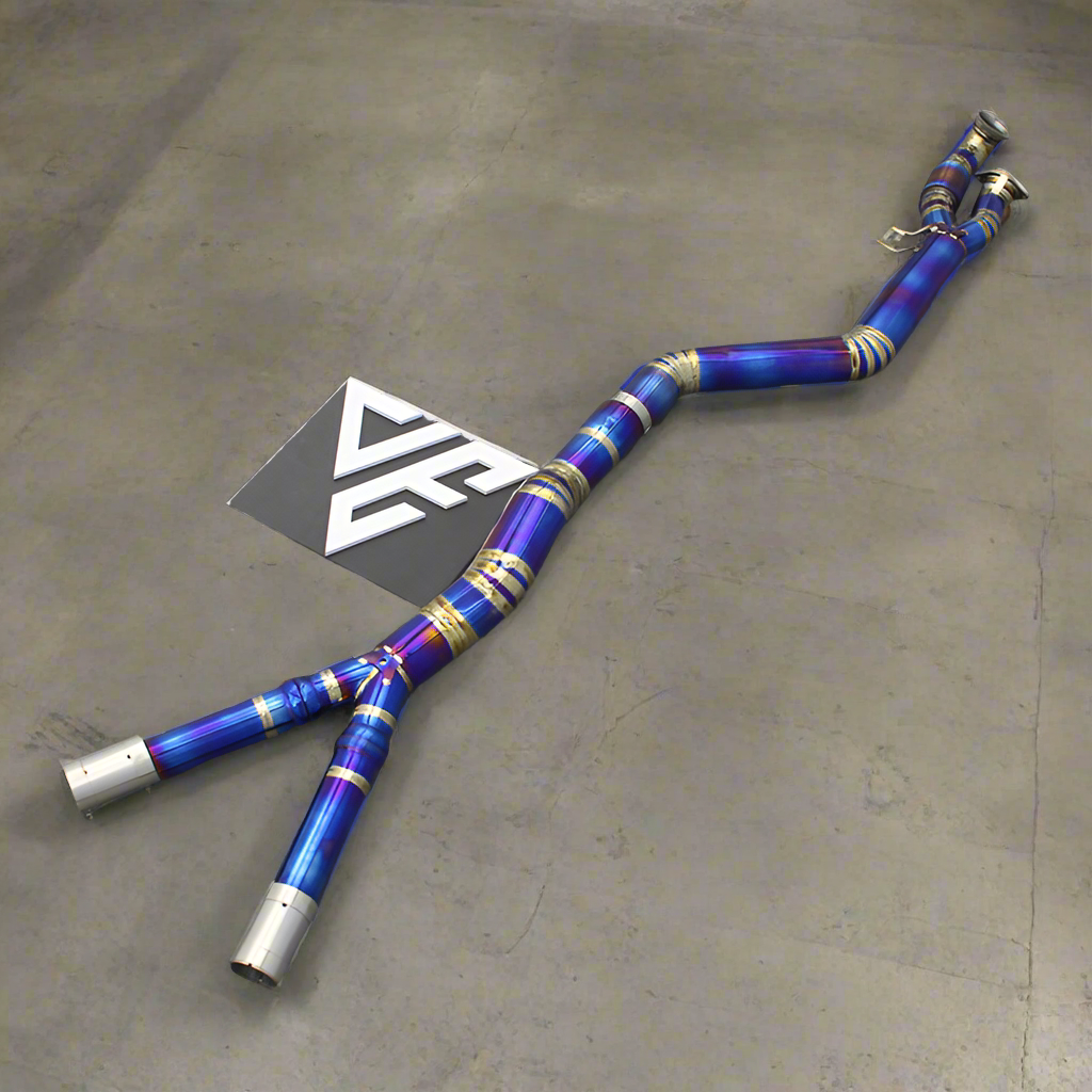 BMW G8X M3 / M4 Single Mid Pipe (Brace Included)