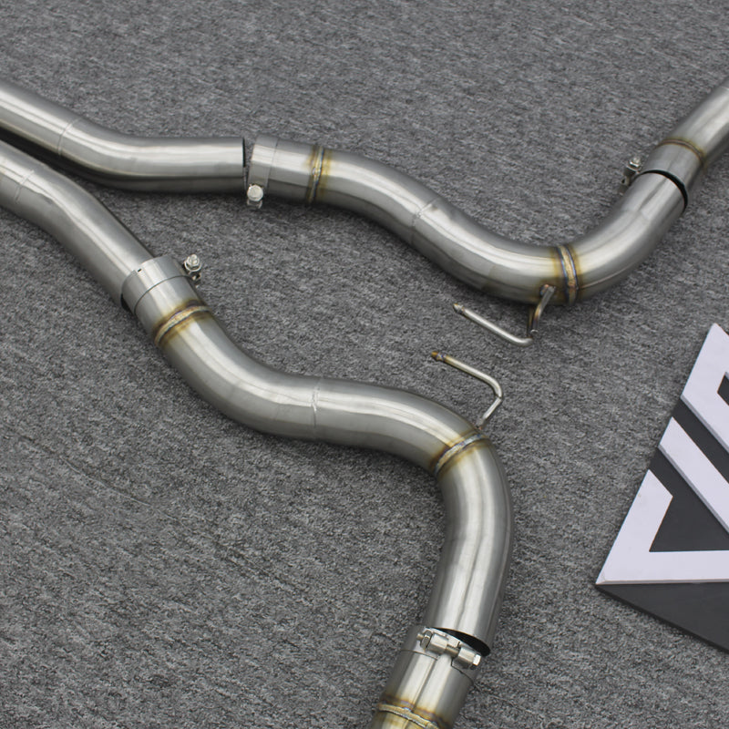 S650 Ford Mustang GT Valved Cat Back Exhaust