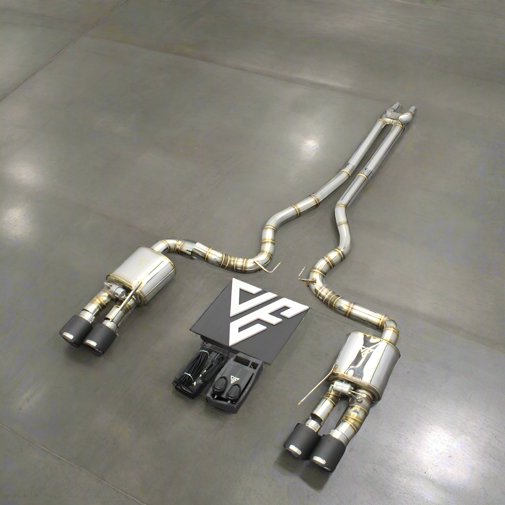 S550 Ford Mustang GT Valved Cat Back Exhaust