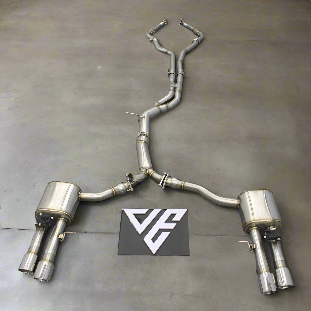 Audi S4/S5 B9 Valved Cat Back Exhaust