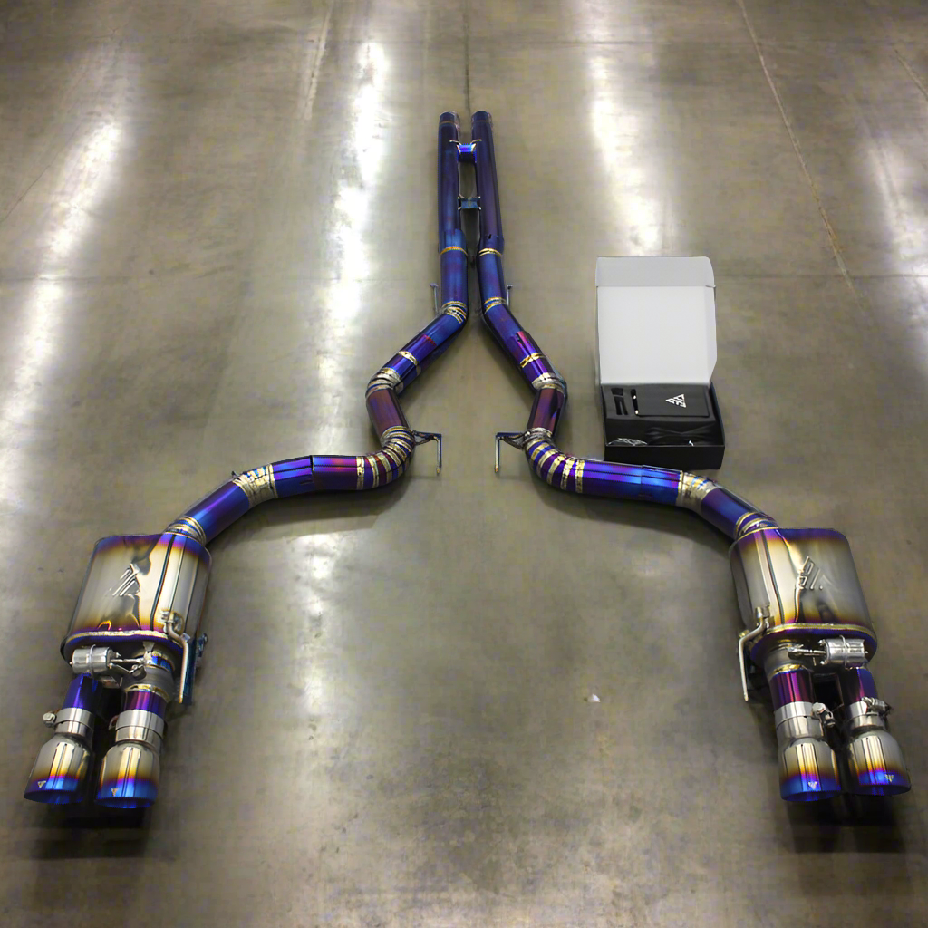 S550 Ford Mustang GT Valved Cat Back Exhaust