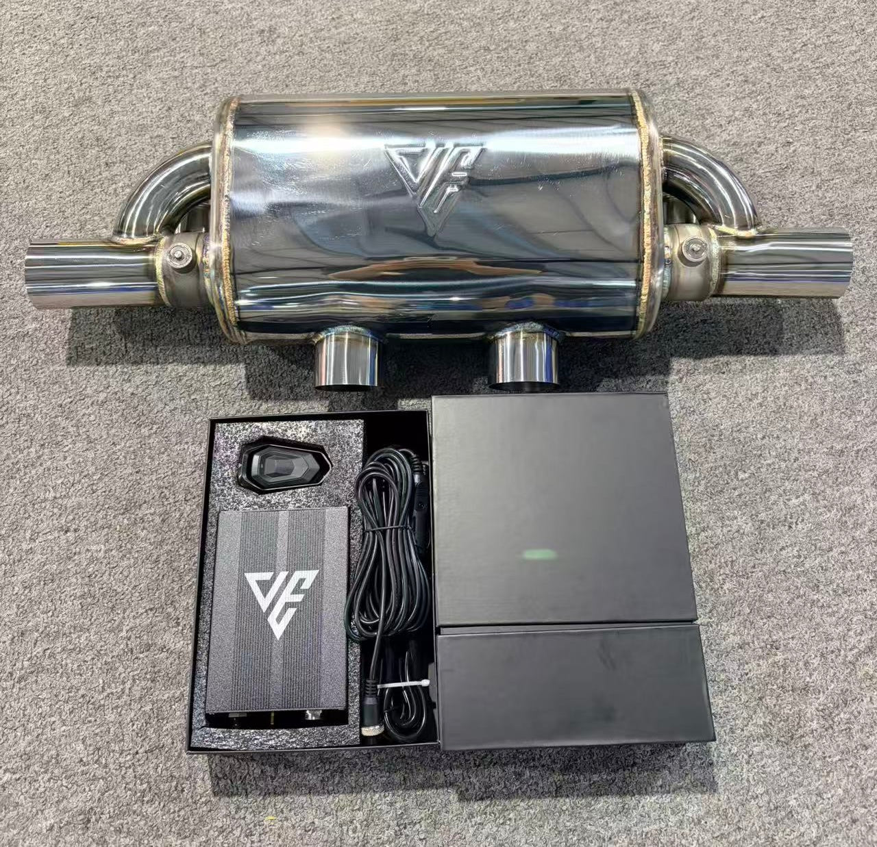 アリュード ALLUDE MUFFLER Skidoo Gen 4 / 5 Lynx Raiden 850 Turbo Vari-Sound Muffler