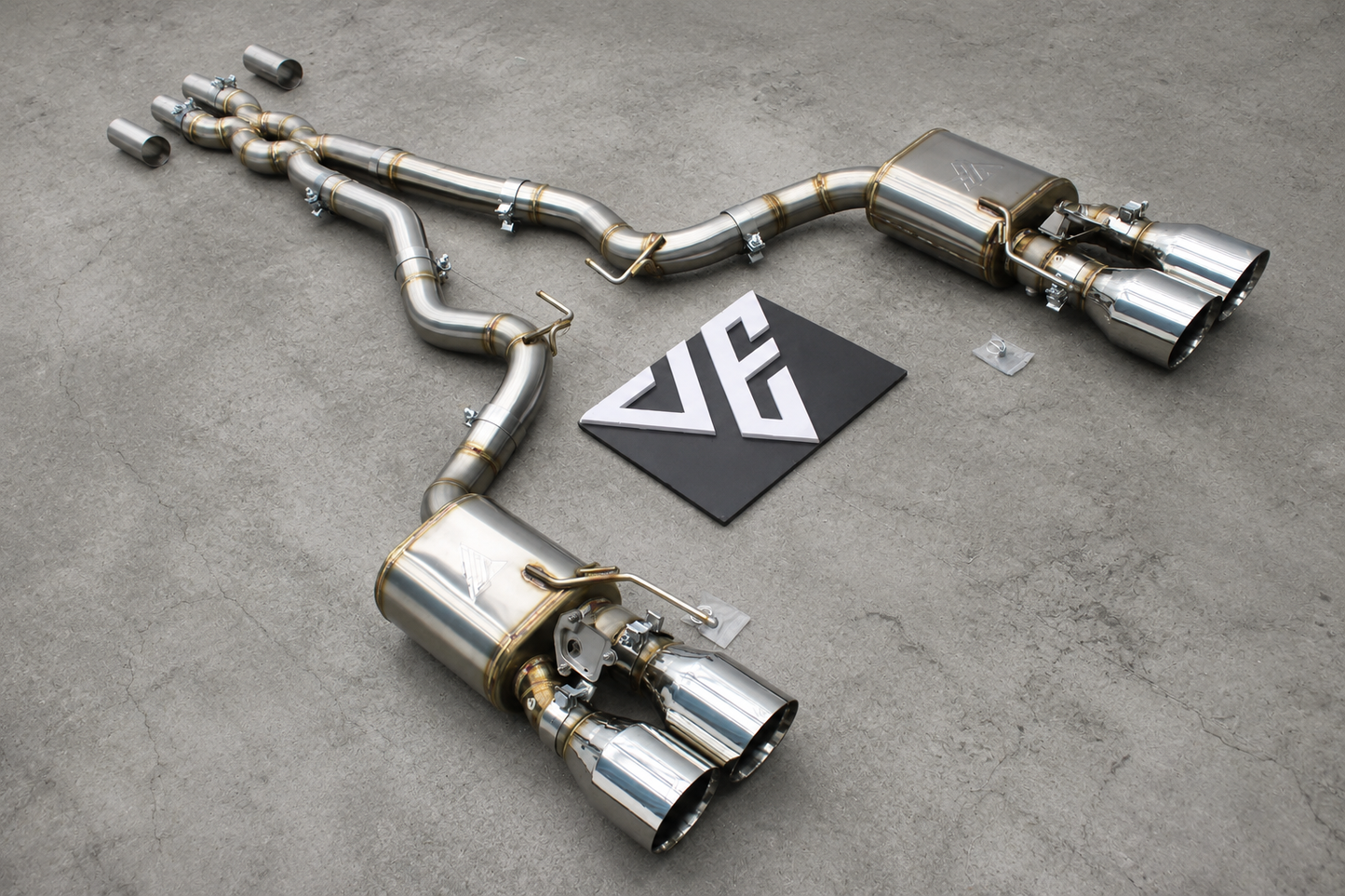 GT500 Ford Mustang Valved Cat Back Exhaust