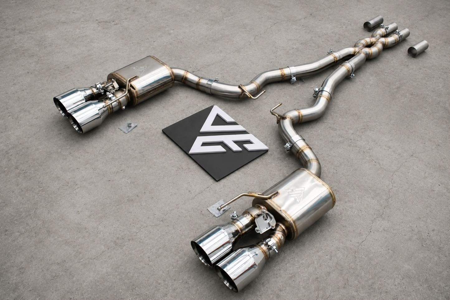 GT500 Ford Mustang Valved Cat Back Exhaust