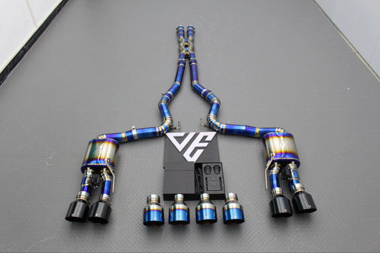 GT500 Ford Mustang Valved Cat Back Exhaust