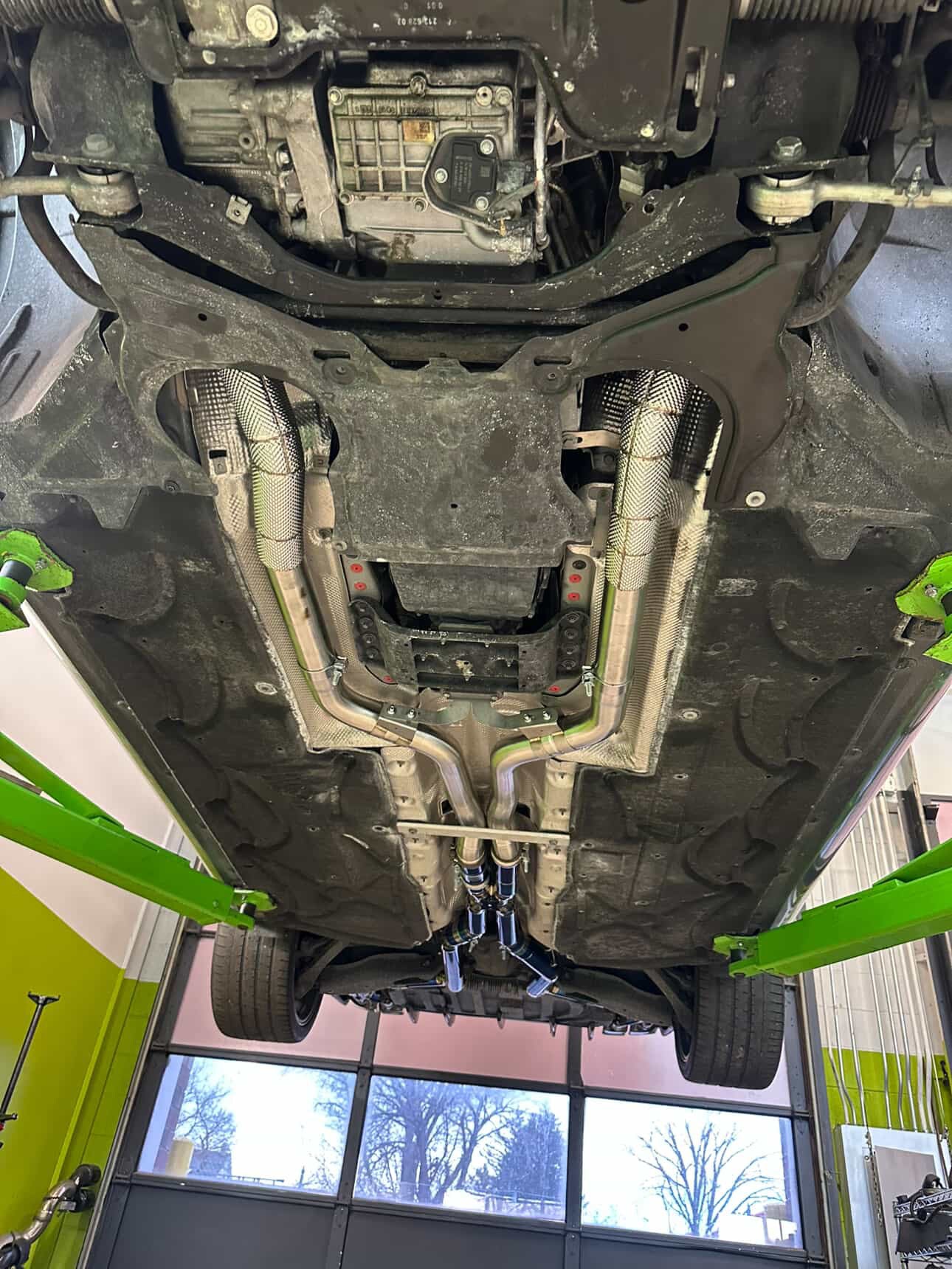 Mercedes CLS63 Valved Catback