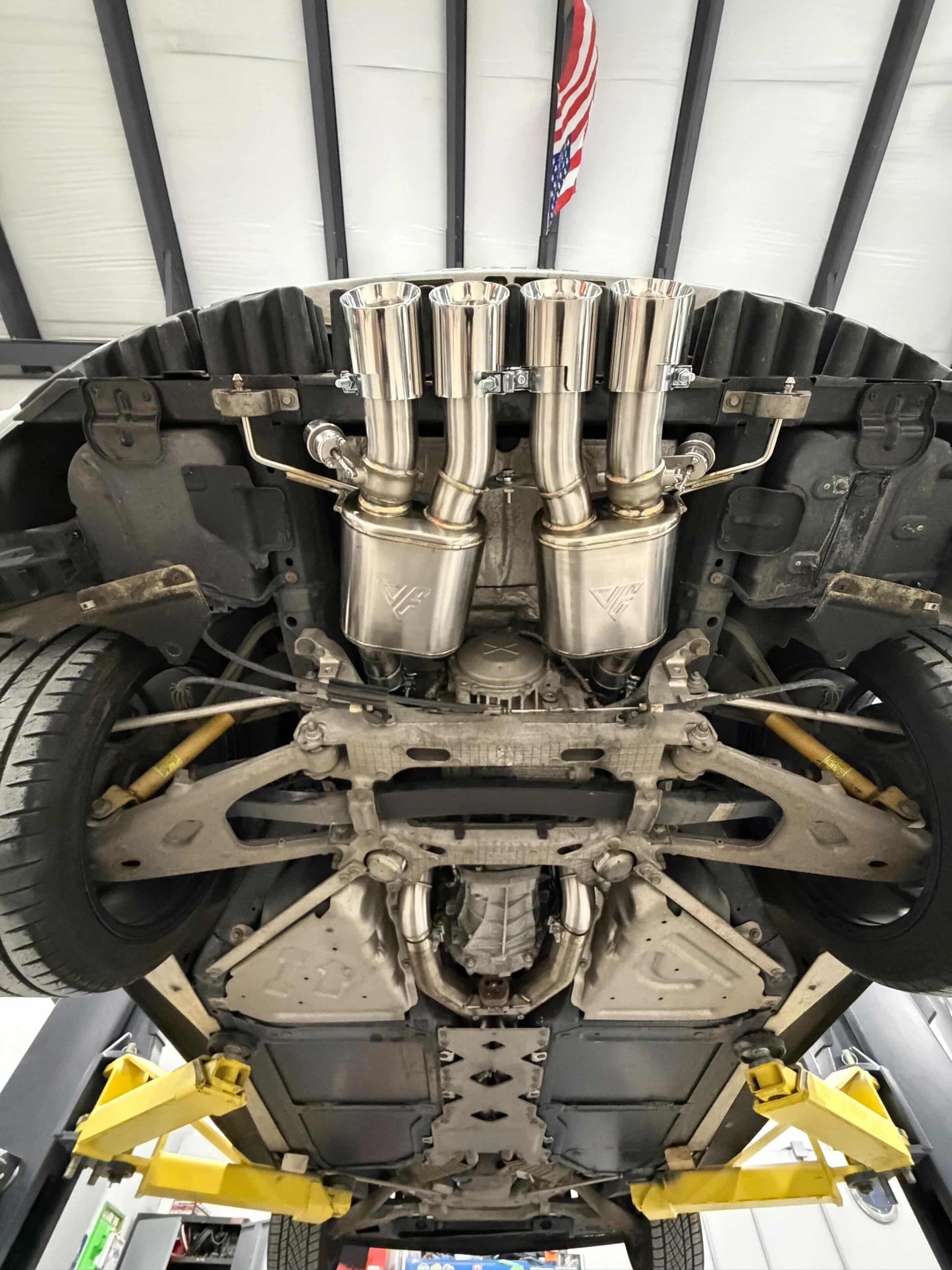 Chevrolet Corvette C7 Valved Axle Back
