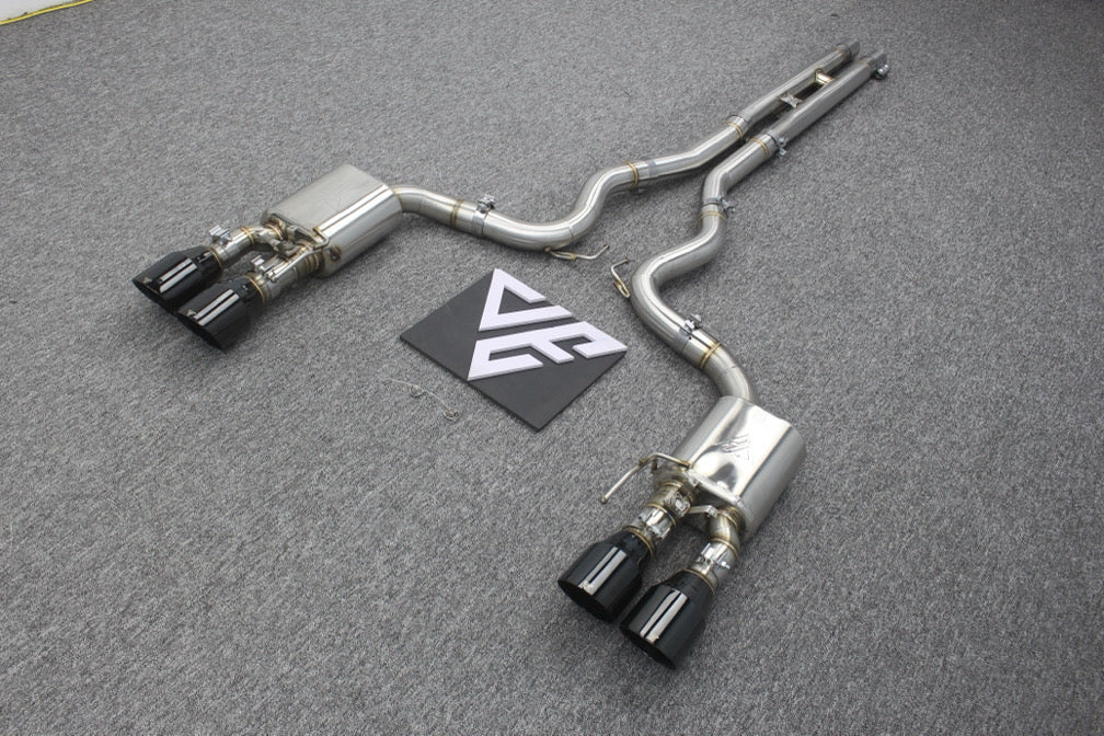 GT500 Ford Mustang Valved Cat Back Exhaust