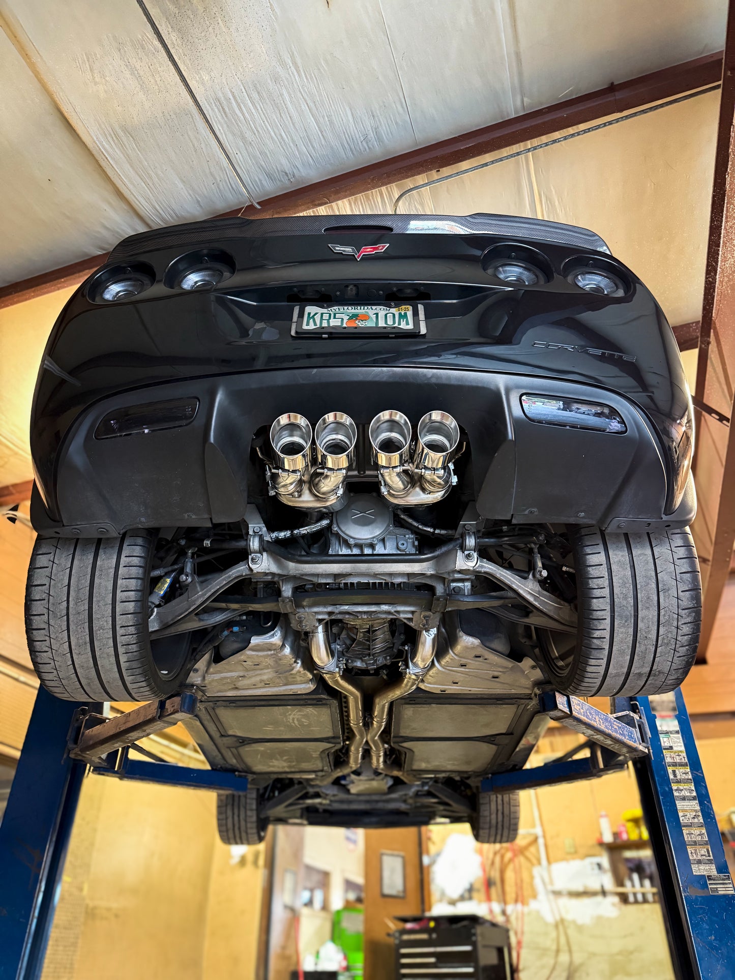 Chevrolet Corvette C6 Valved Axle Back System