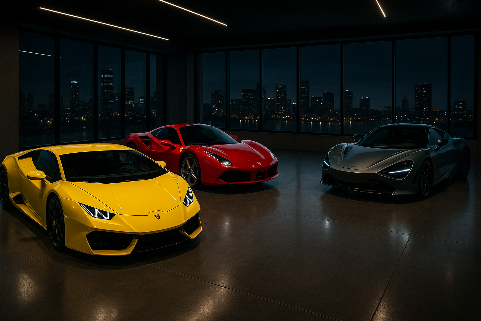 Exotic cars, Lamborghini, Ferrari, McLaren, Aston Martin 