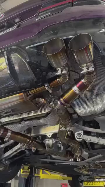 BMW F90 M5 Valved Catback Exhaust