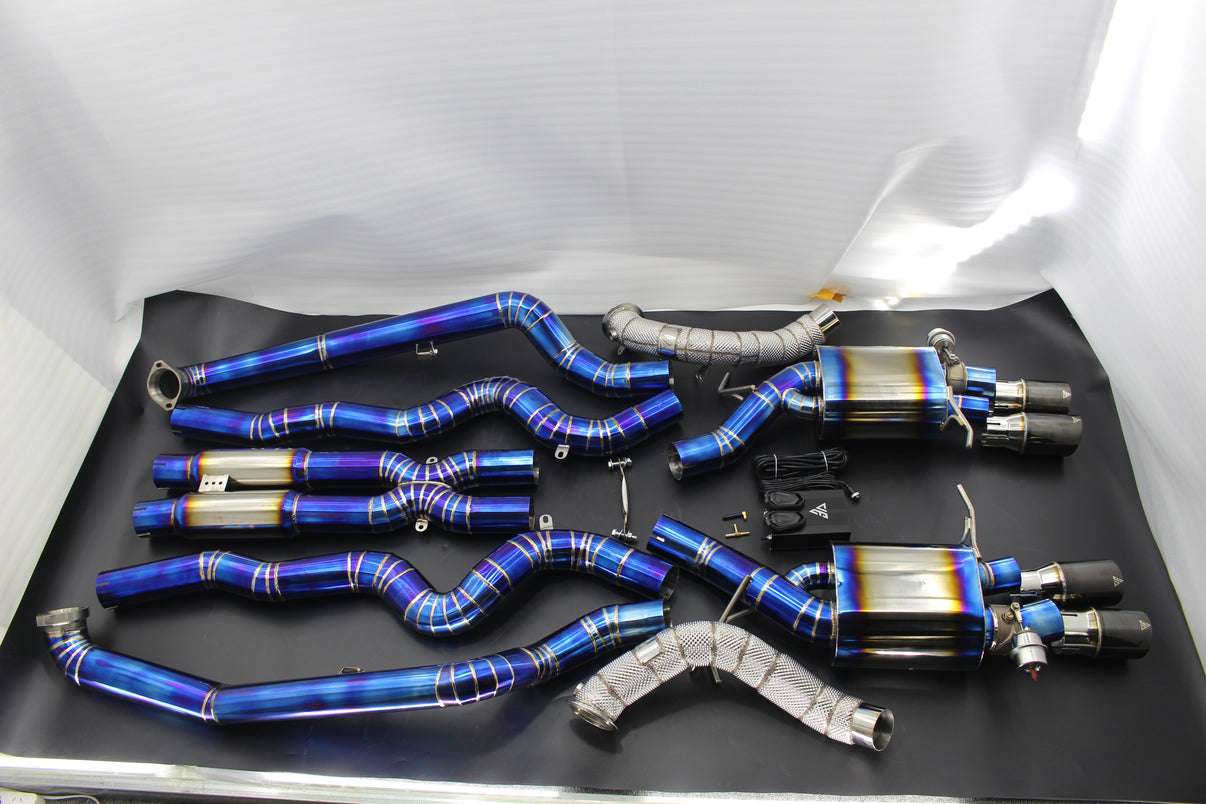BMW F10 M5 / F12 M6 / F06 M6 Valved Catback Exhaust Valved Exhausts