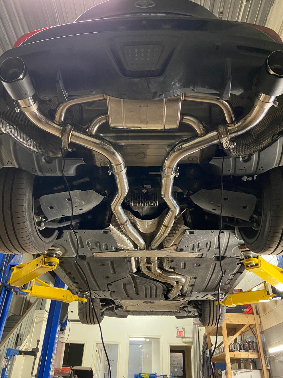 Toyota Supra A90/A91 Valved Catback Exhaust Valved Exhausts