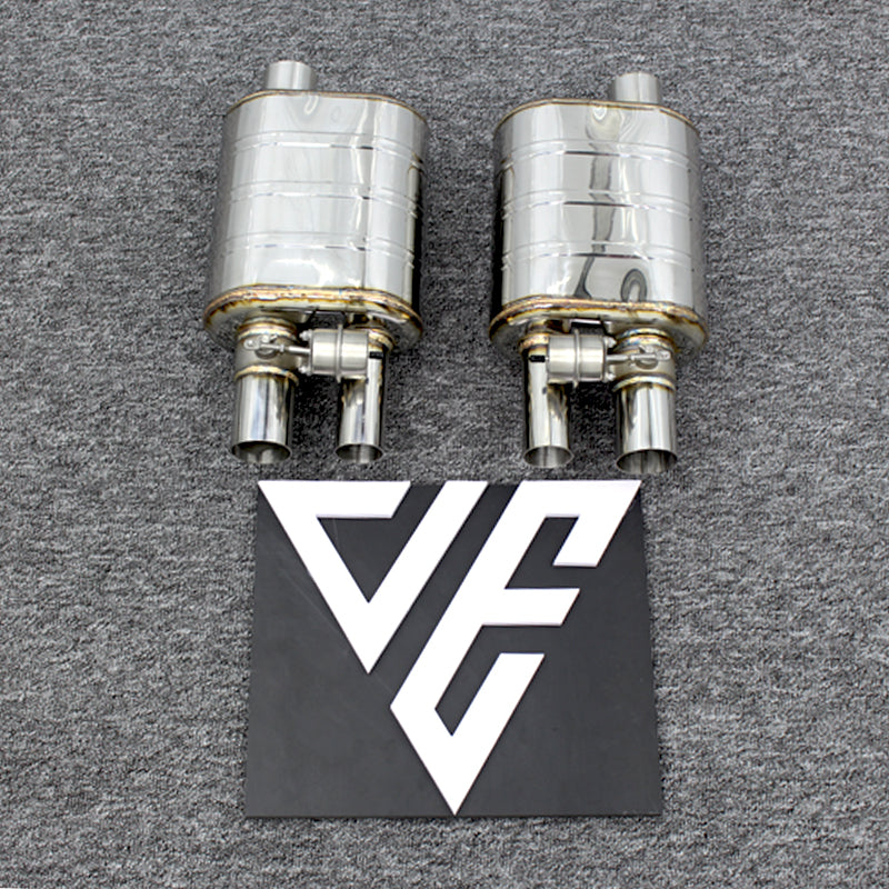Single Inlet Dual Outlet Valve Muffler With Remote and Module – Valved ...