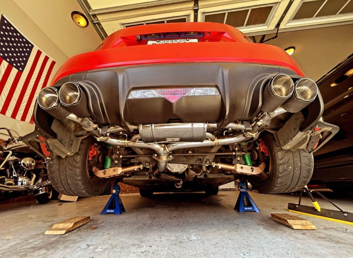 Subaru BRZ/FRS Valved Cat Back Exhaust Valved Exhausts