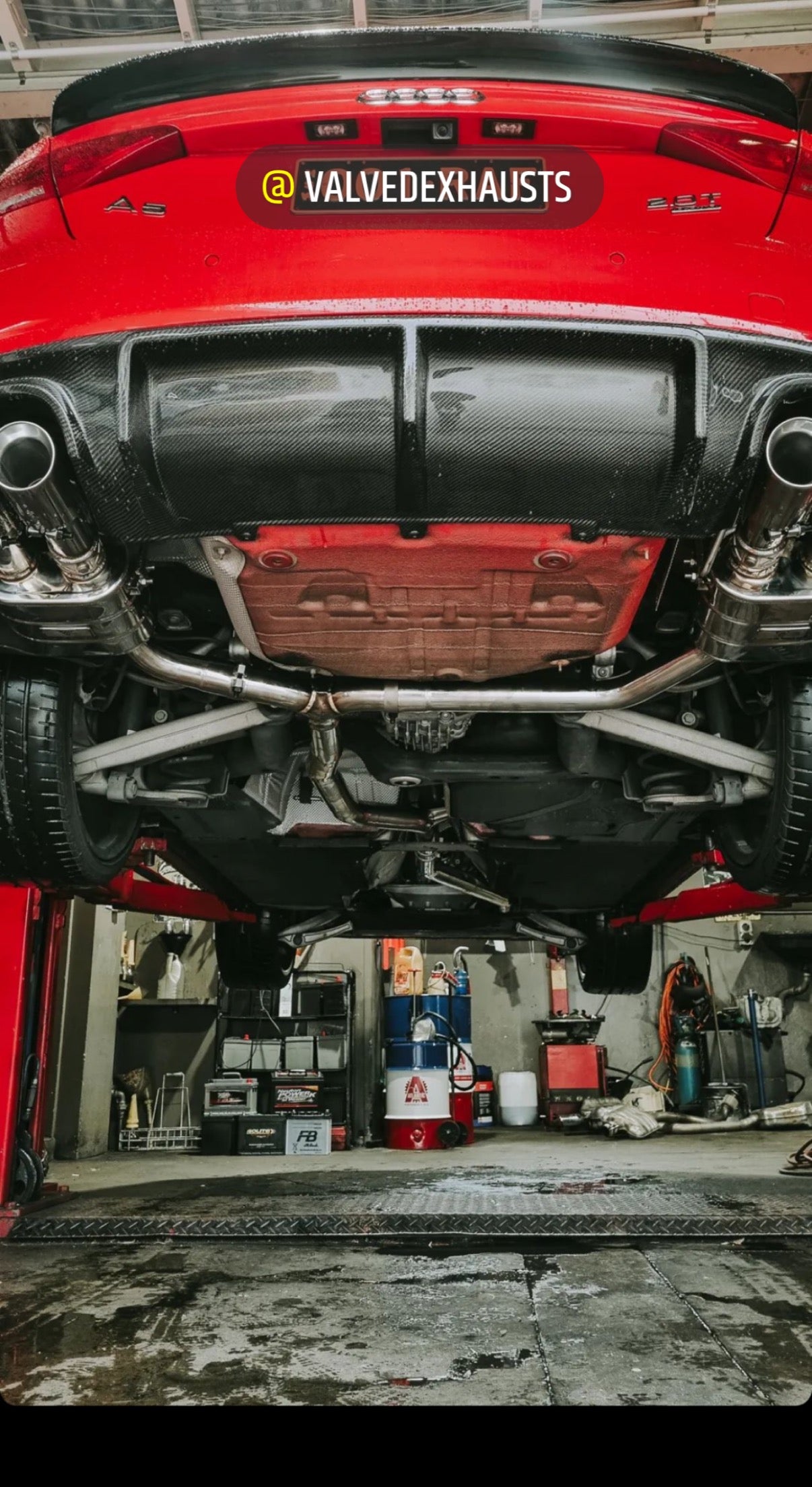 Audi A5/A5 Sportback Valved Cat Back Exhaust Valved Exhausts